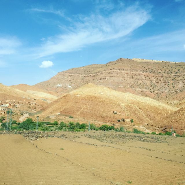 Karge Landschaft in Marokko