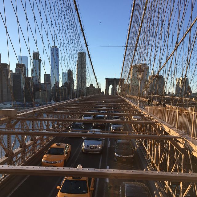 Verkehr auf der Brooklyn Bridge