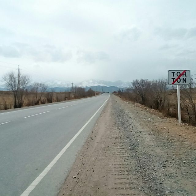 Straße Kirgistan