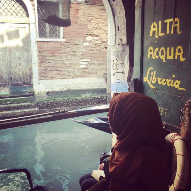 Eine Bibliothek namen Alta Acqua, in Venedig