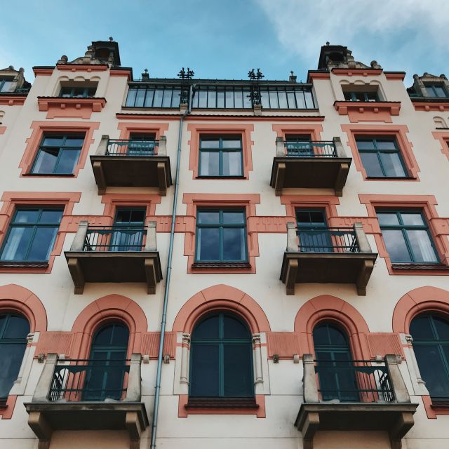 Häuserfassade Krakau Häuserfassade Krakau