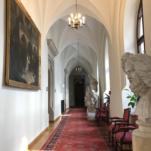 Gang im Collegium Novum