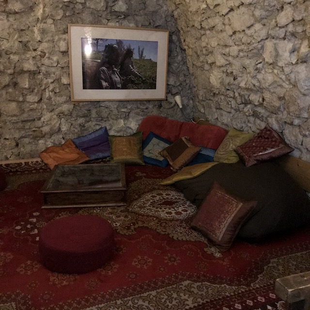 Sitzecke in der Teestube Sitzecke Teestube Krakau