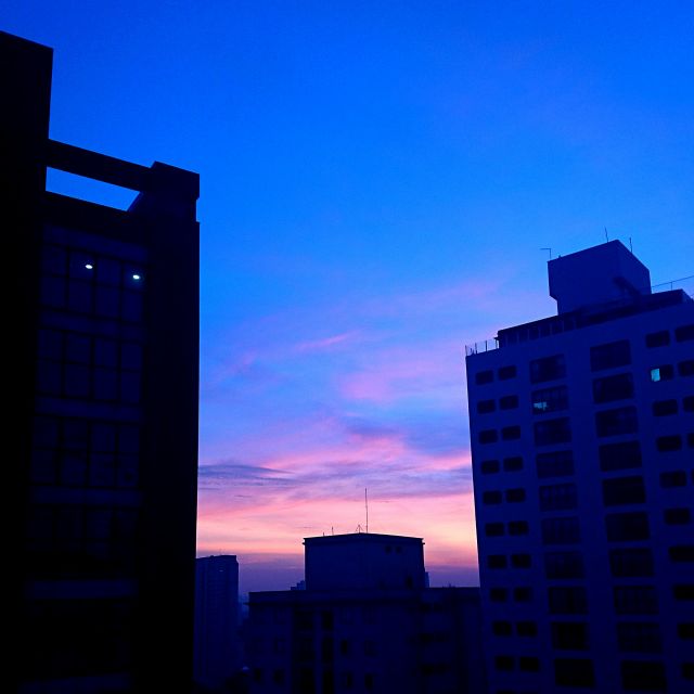 Sonnenaufgang Sao Paulo