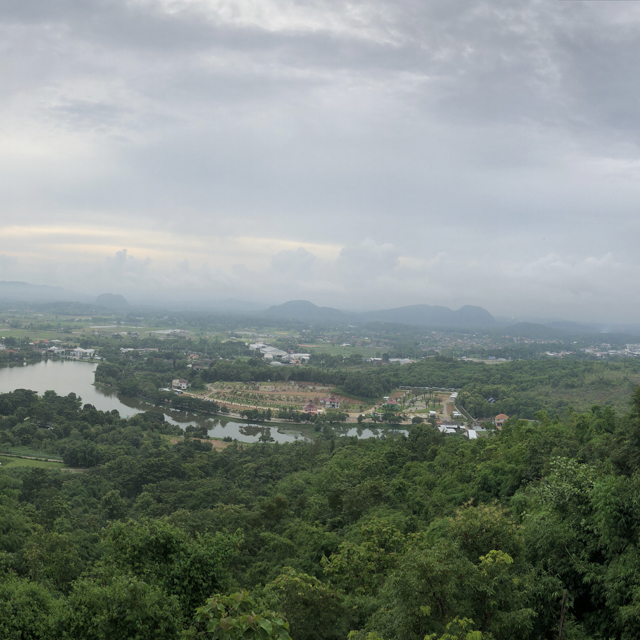 Chiang Rai von Oben