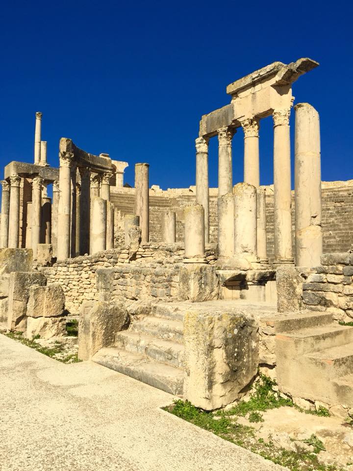 Eine Reiseempfehlung: Dougga, eine der prachtvollsten römischen Ruinenstädte.…