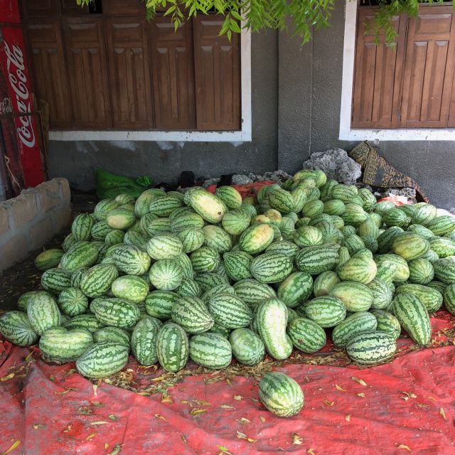 ein Haufen Wassermelonen