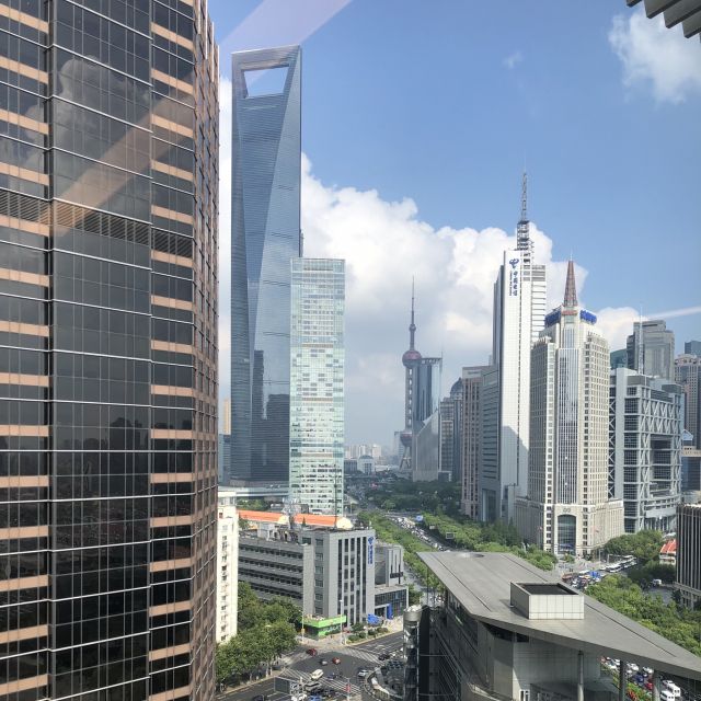 Shanghai Office View bei Tag