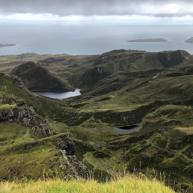 der Quiraing Track auf der Isle of Skye