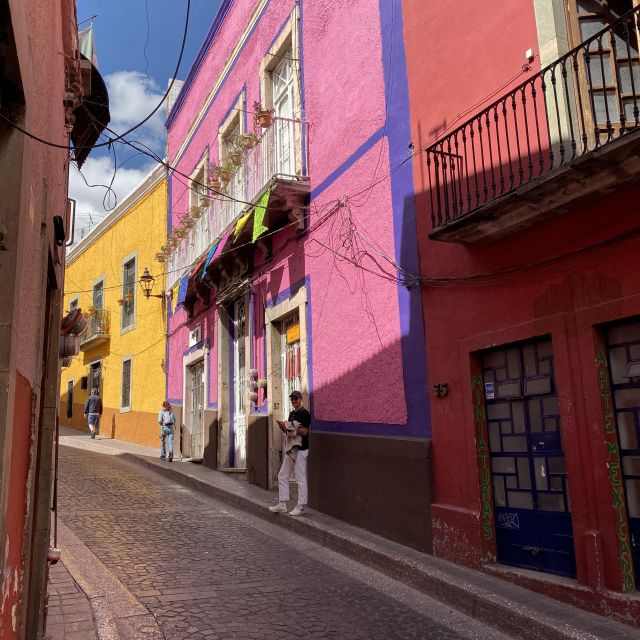 Bunte Straßen von Guanajuato