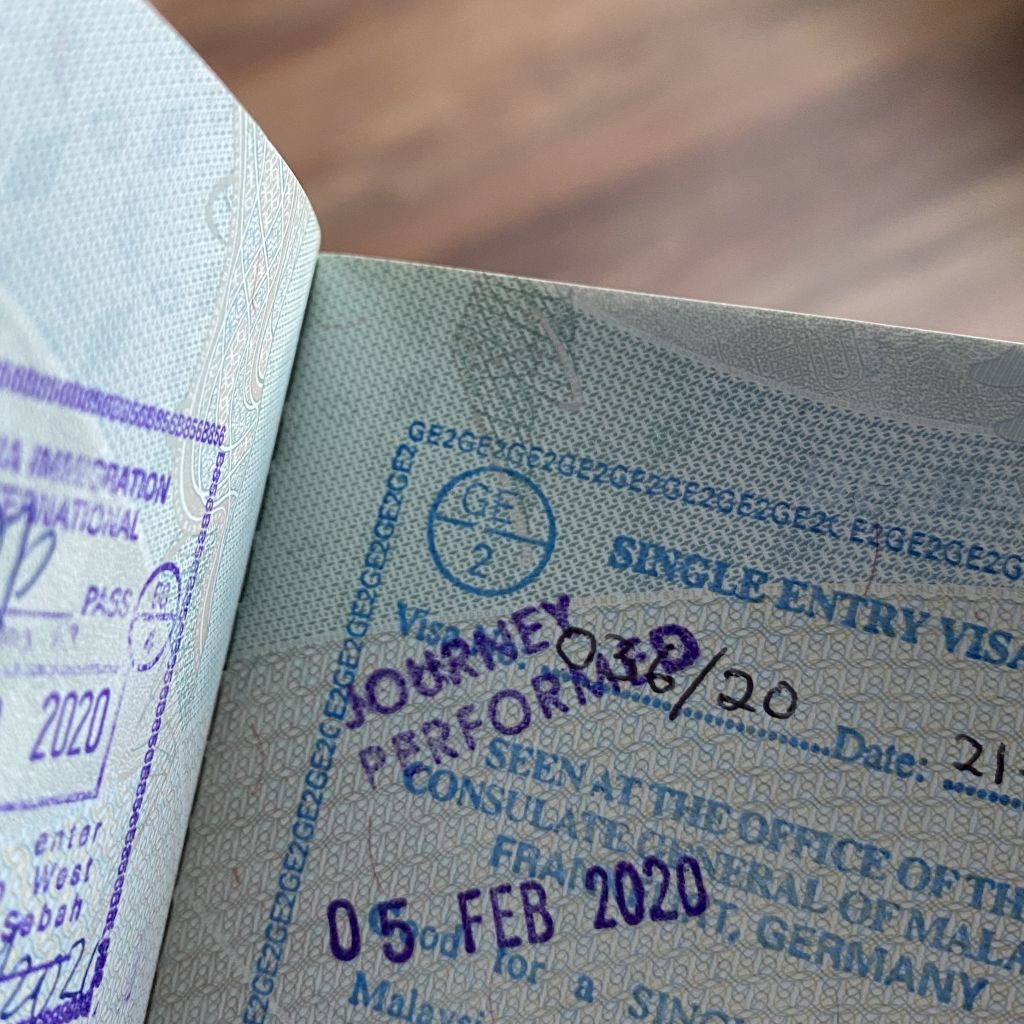 Single Entry Visa Malaysia