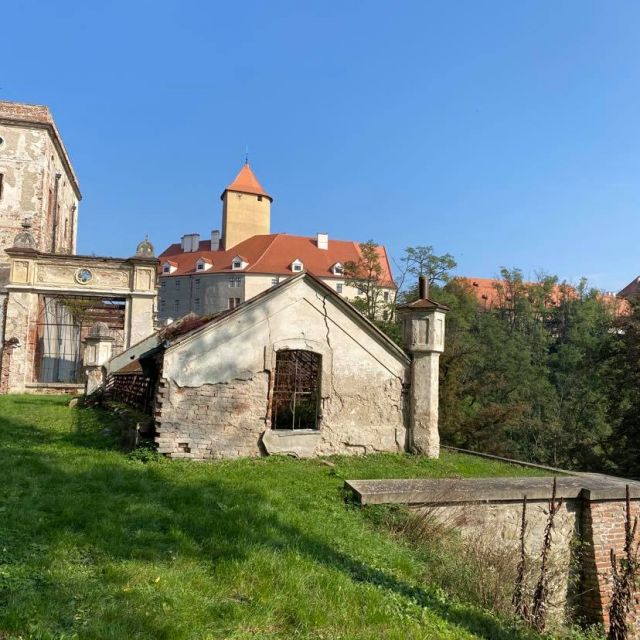 Foto von der Burg Veveri