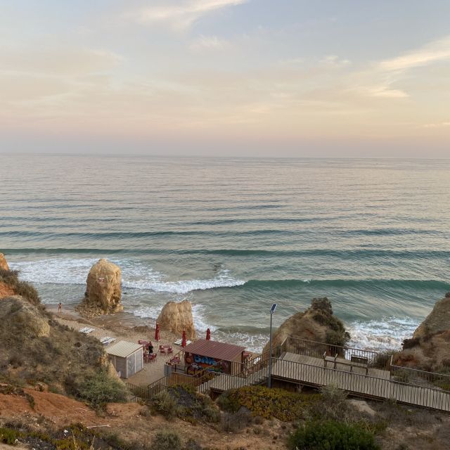 Ausblick über die Küste der Algarve.