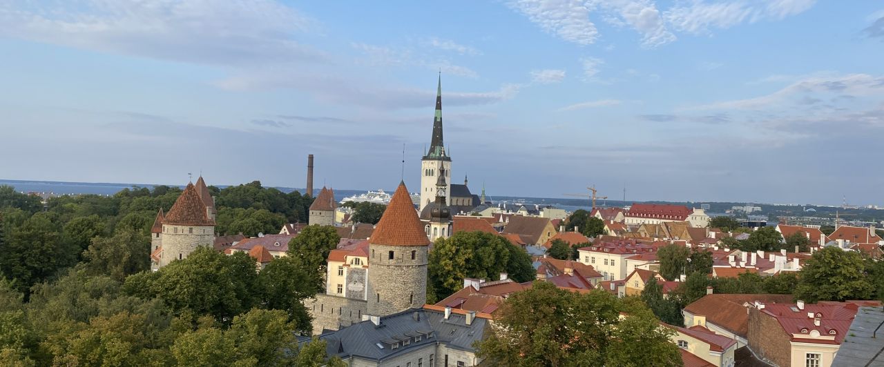 Blick über Tallinn