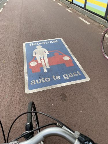 Machtübernahme von Fahrrädern in den Niederlanden.…