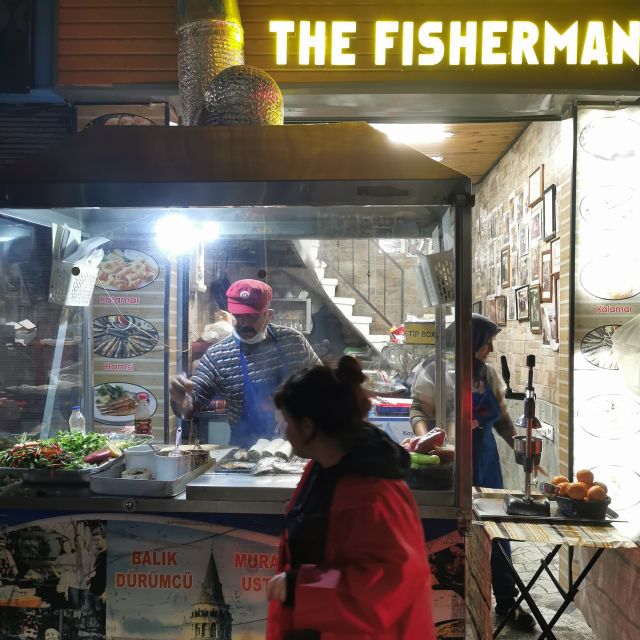 The Fisherman ist ein kleines Lokal in Karaköy, in welchem es besonders leckeren Fischdürüm gibt.