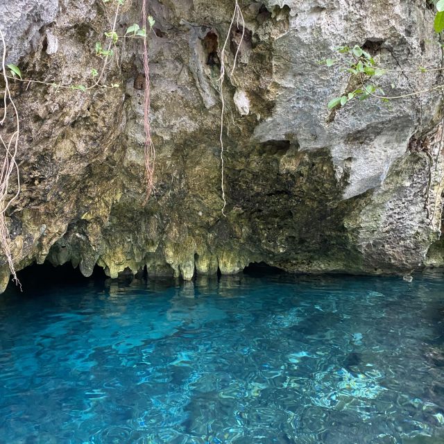 Kristallklares Wasser in der Gran Cenote.