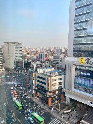 Seoul in Mapo-Gu mit schöner Aussicht