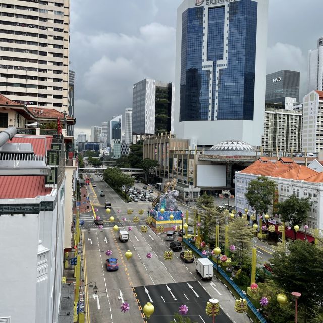 Aussicht vom Dach des People's Park Complex