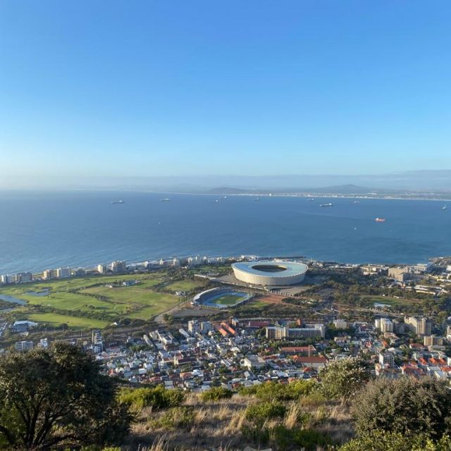 Blick auf das Cape Town Stadium vom Signal Hill