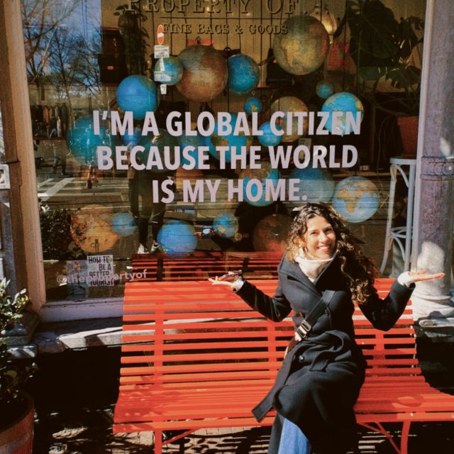 Ich bin ein Weltbürger, weil die Welt mein Zuhause ist