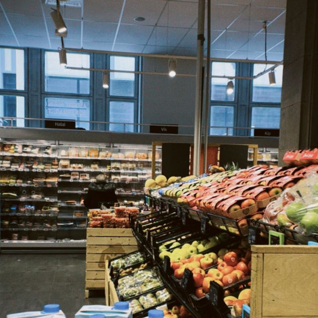 Supermarkt in Belgien