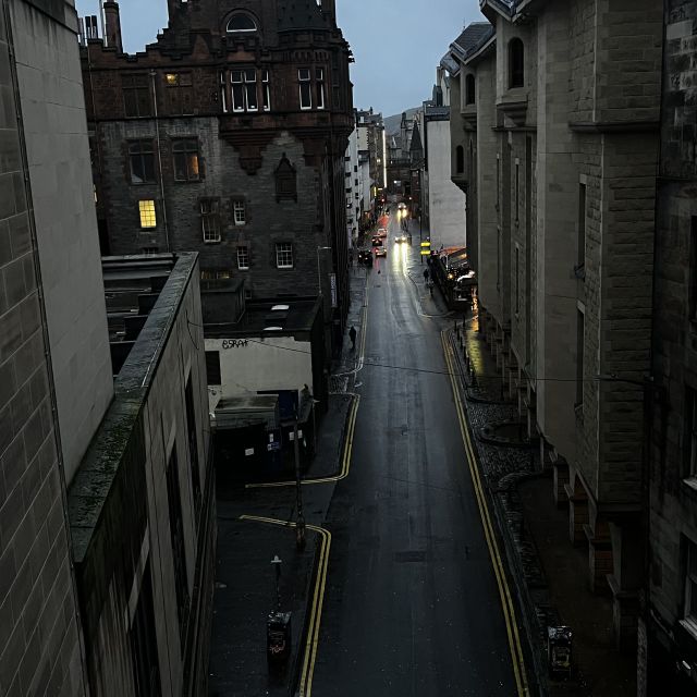 Straße in Edinburgh