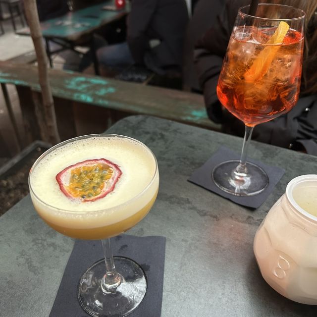 Ein Pornstar Martini und ein Aperol für knapp 25€